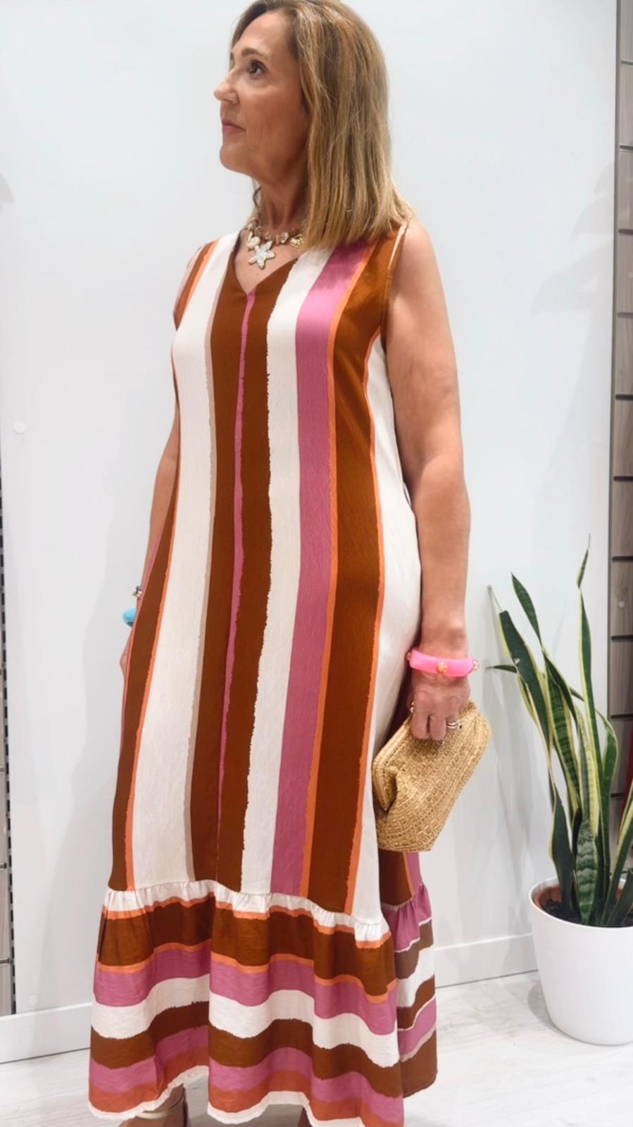 Vestido Maya Rosa