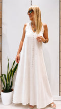 Vestido Niza Beige