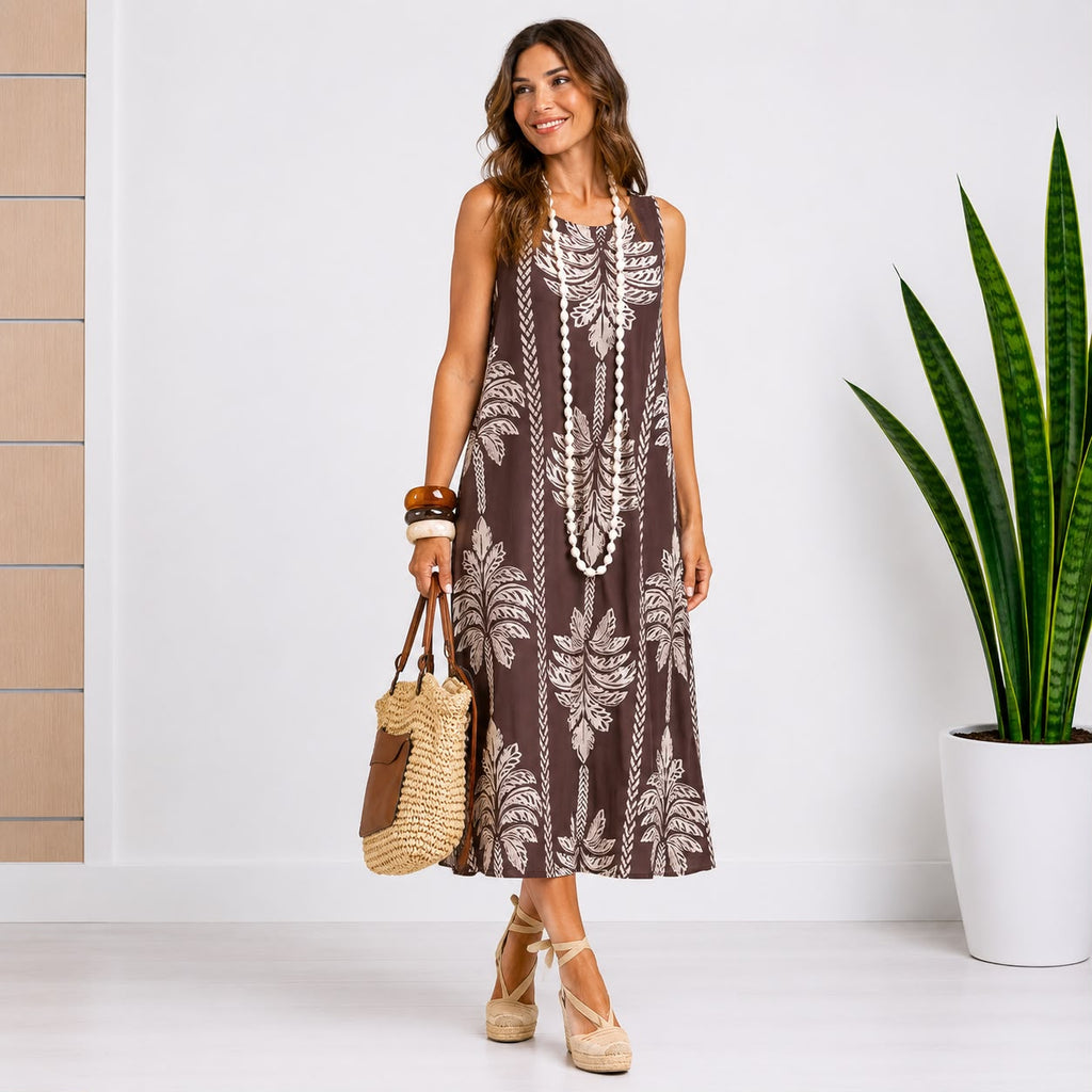 Vestido Santorini Marrón