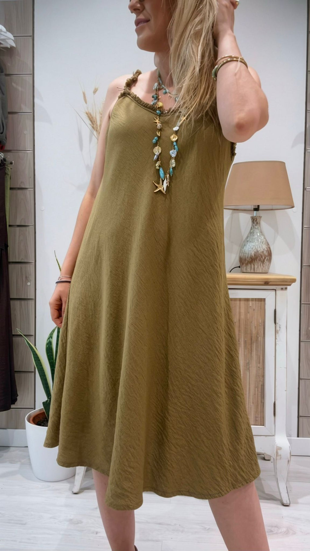 Vestido Mimosa Verde