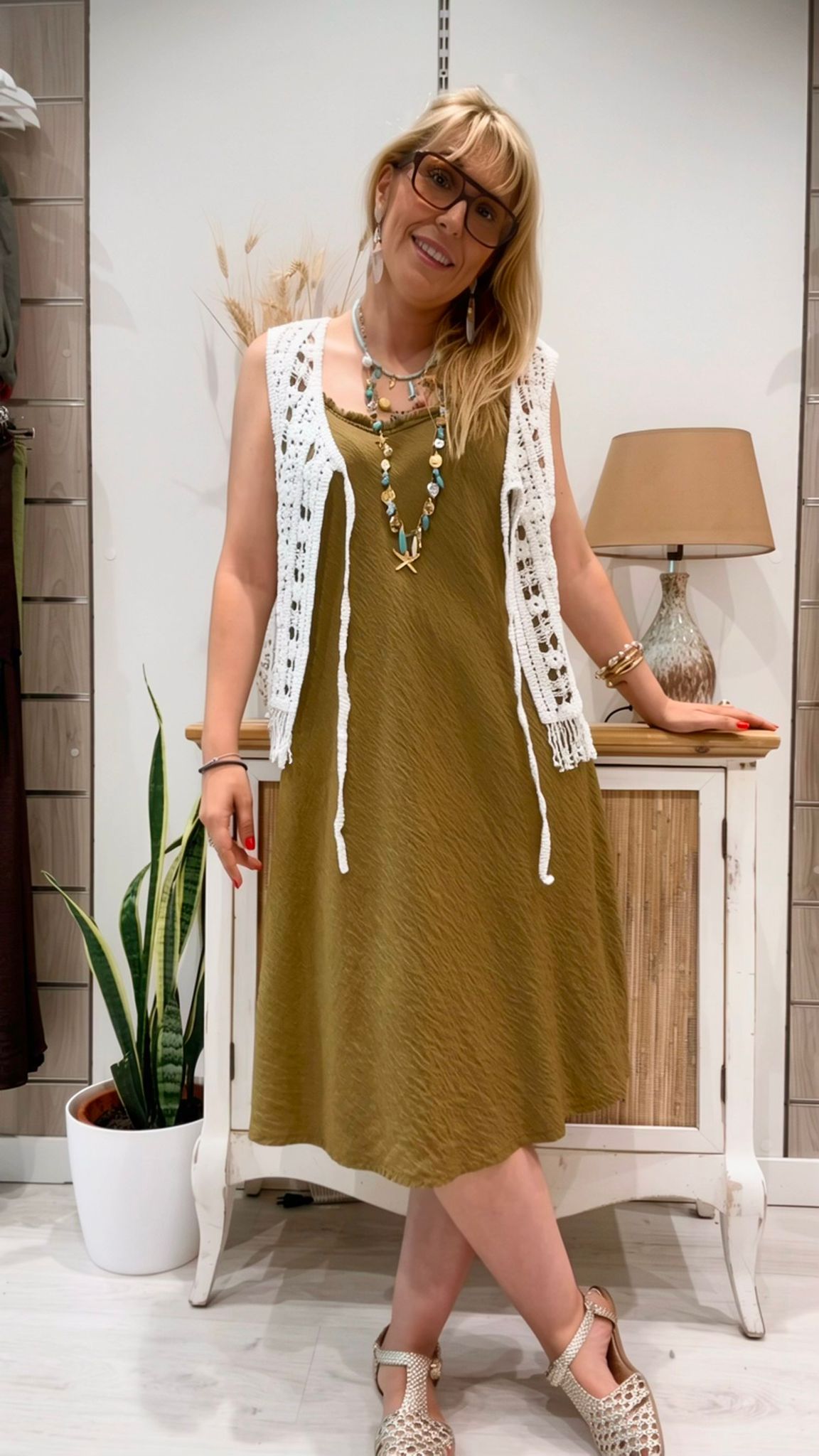 Vestido Mimosa Verde
