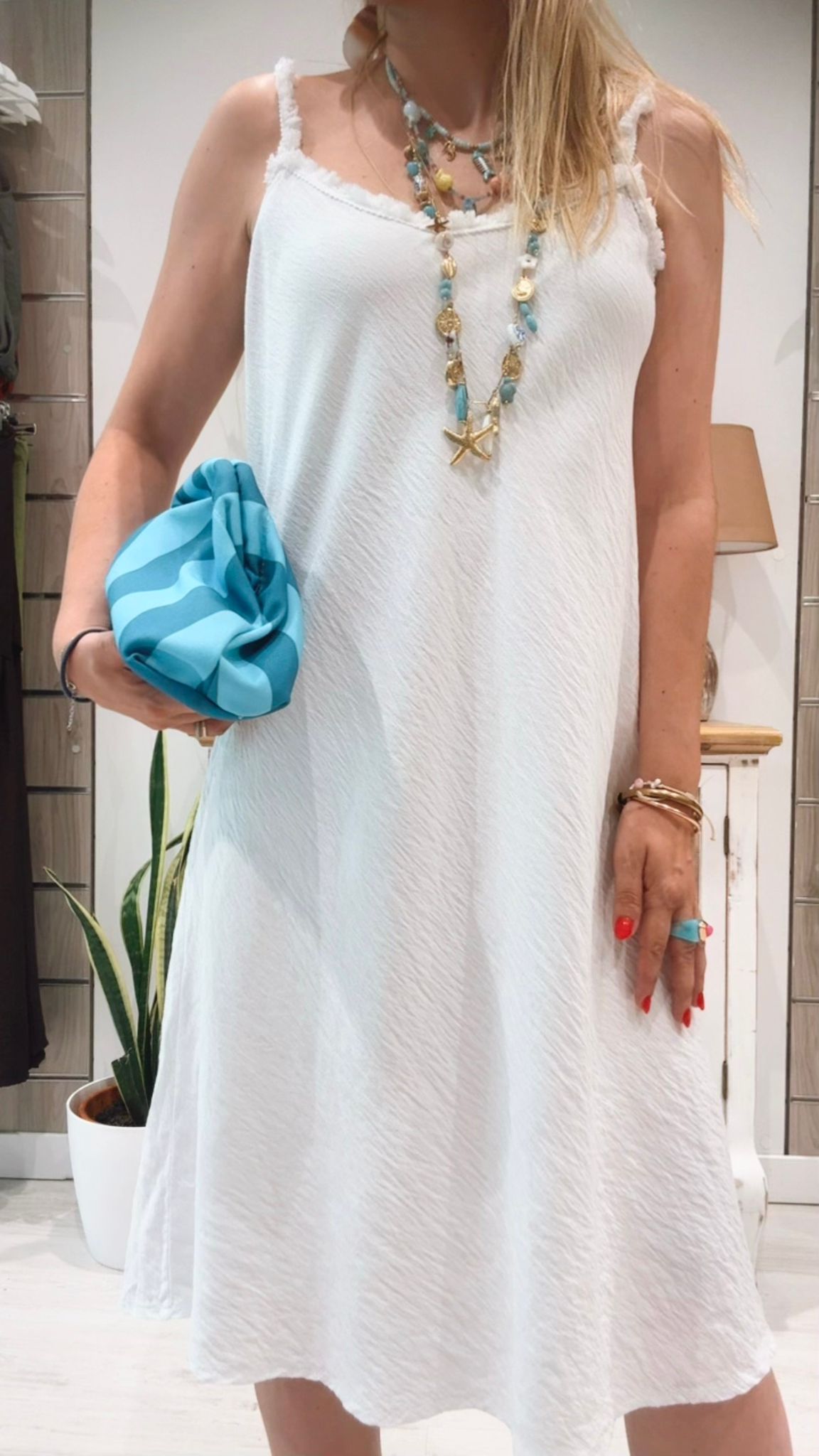 Vestido Mimosa Blanco