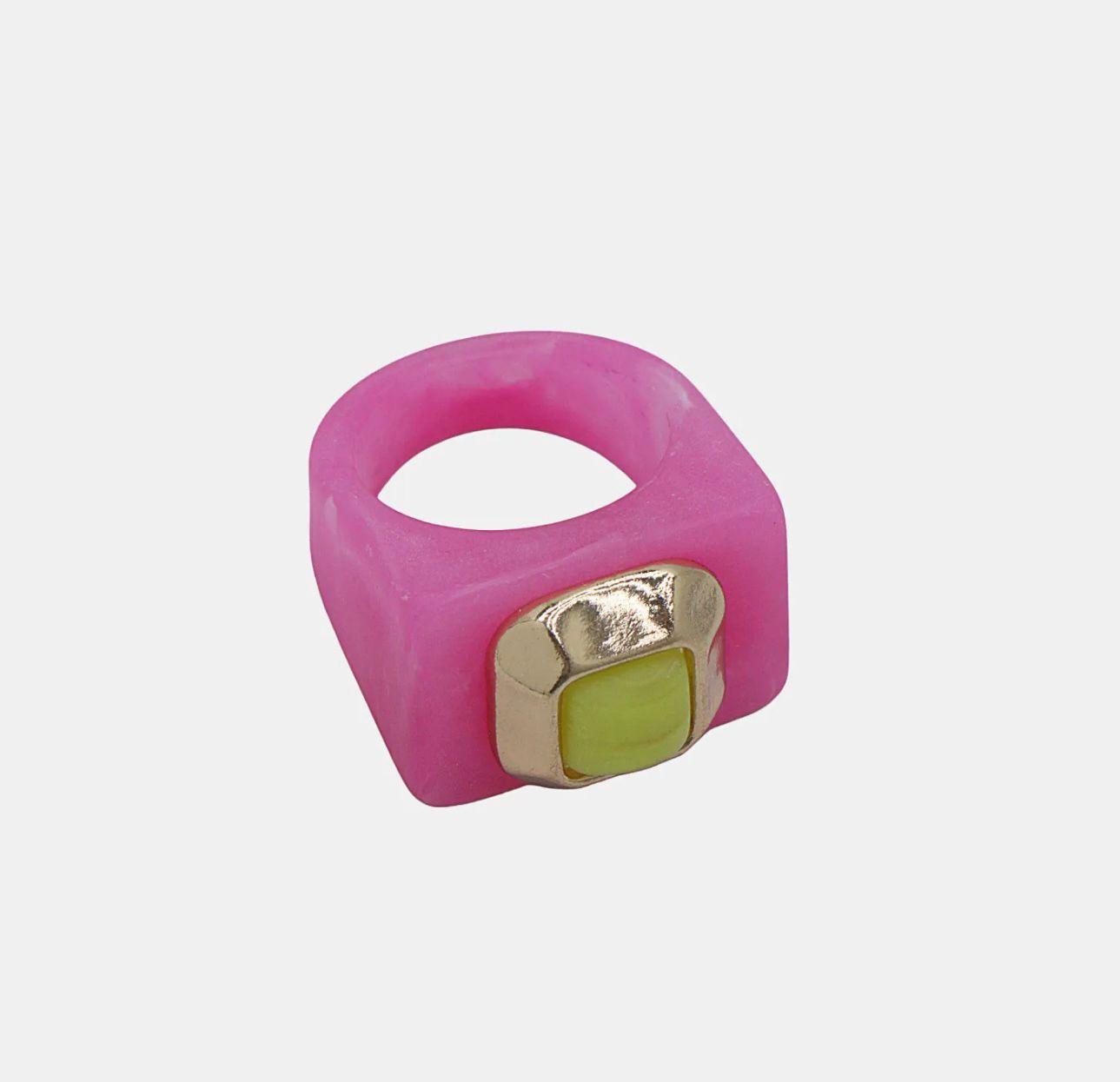 Anillo Jenni Rosa Cuadrado