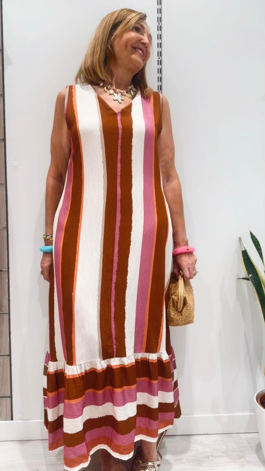 Vestido Maya Rosa