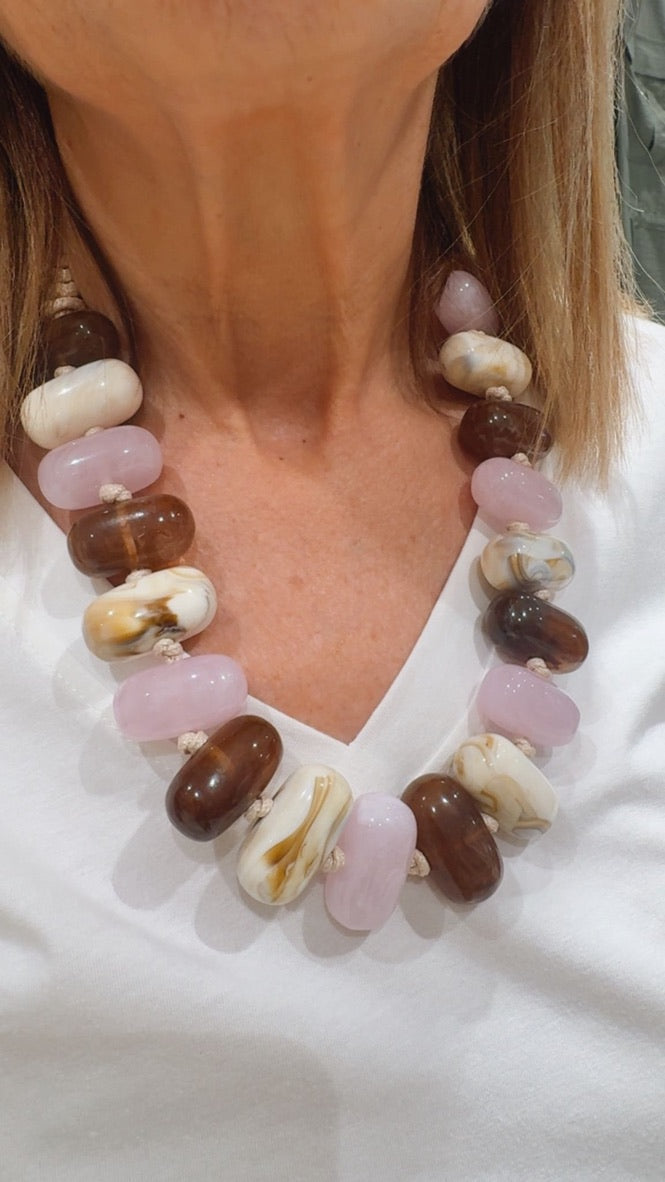 Collar Piedra Morada