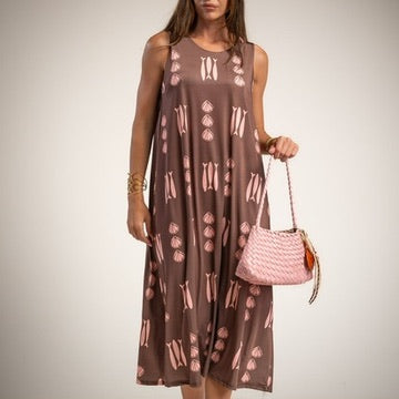 Vestido Milán Marrón