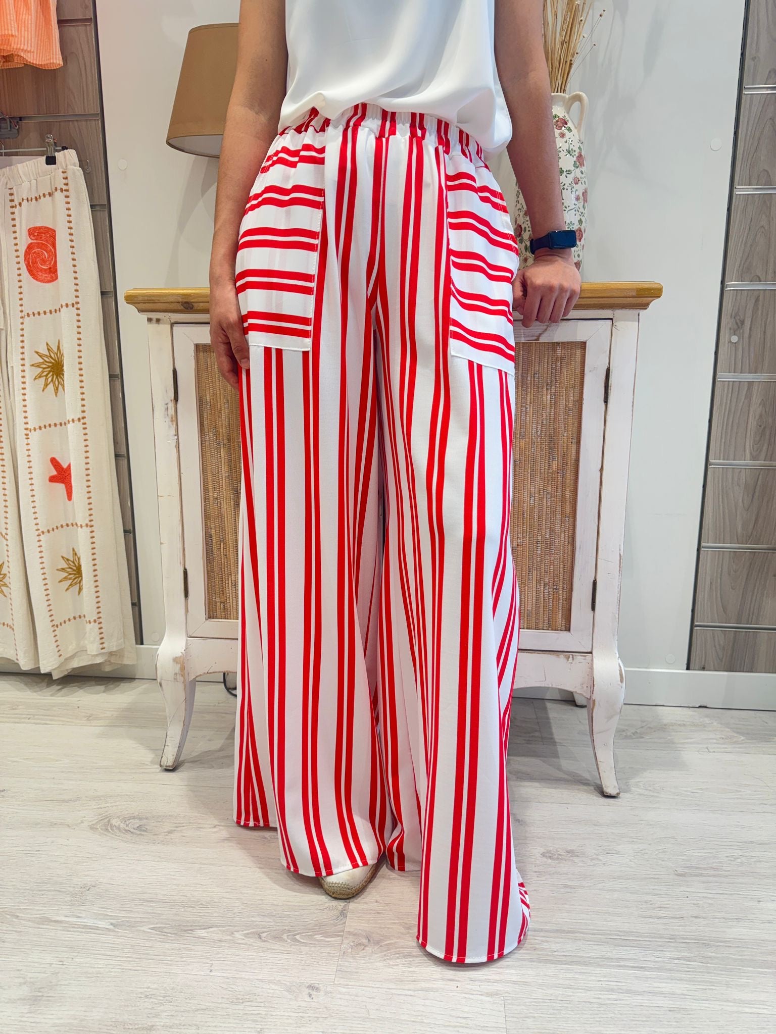 Pantalón Noemí Rojo