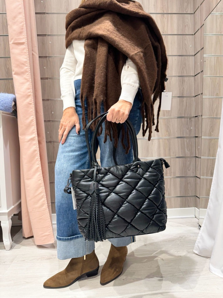 Bolso Nur Negro Acolchado