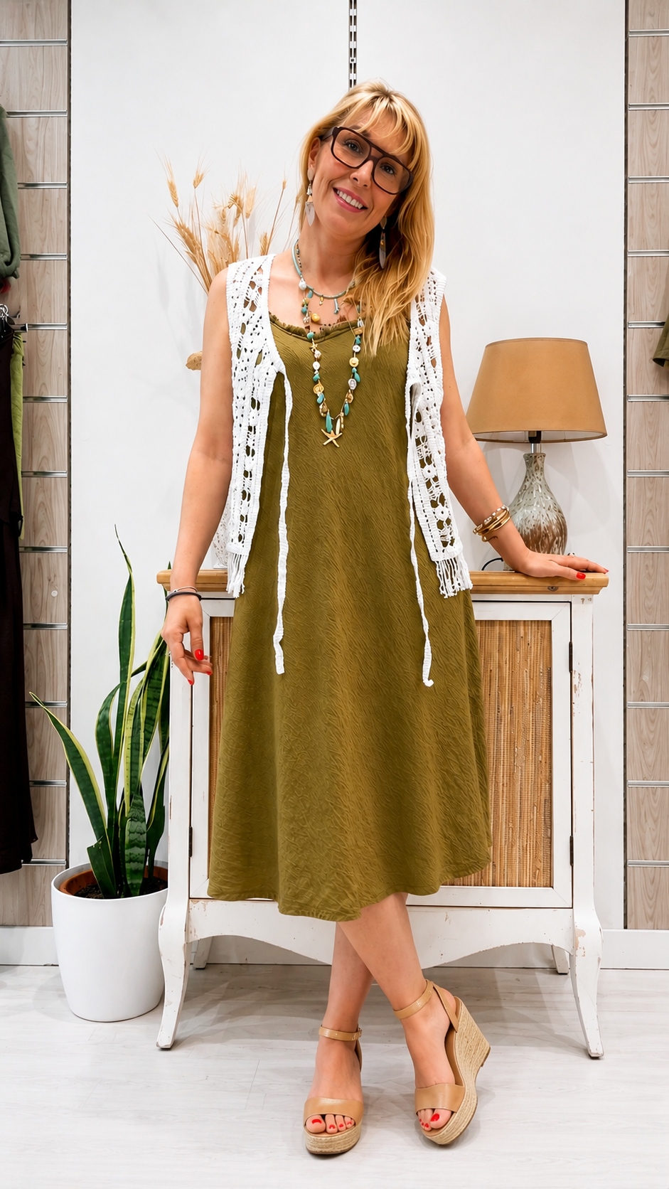 Vestido Mimosa Verde