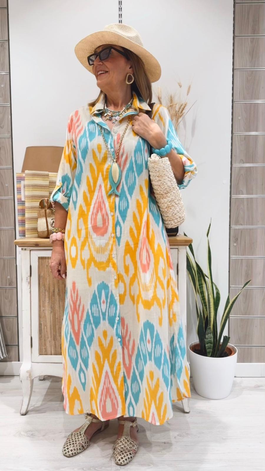 Vestido Italia Amarillo