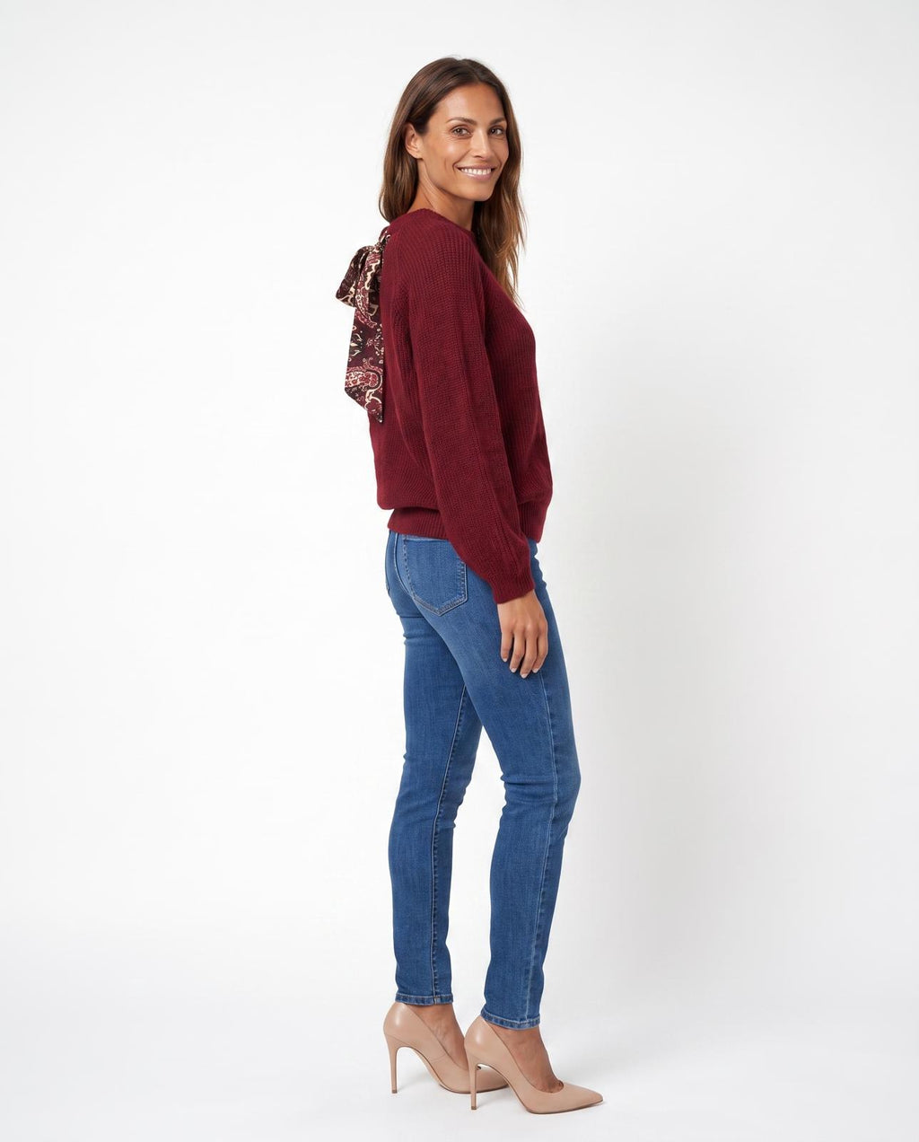Jersey Rive Gauche burdeos – Poète – ✦ Muy Pronto