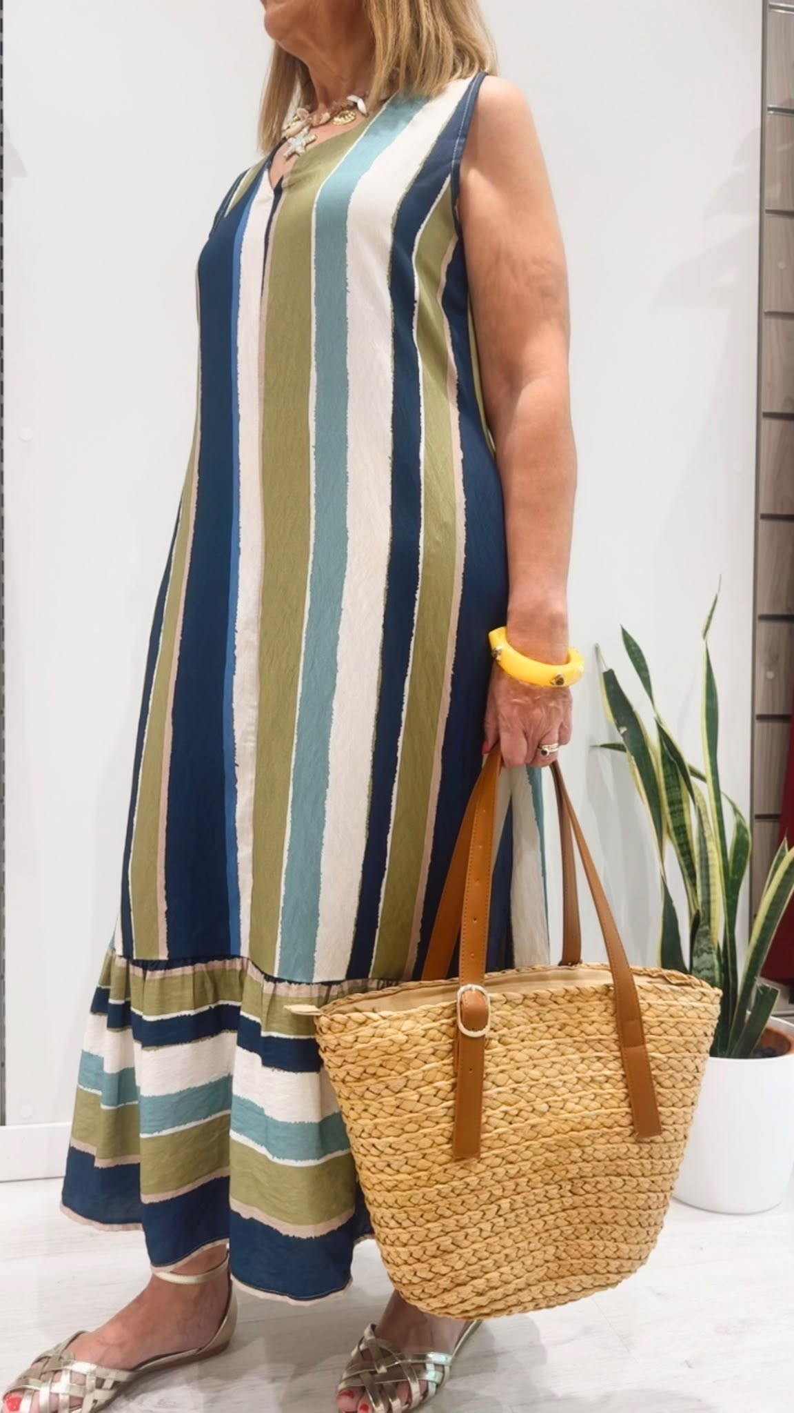 Vestido Maya Celeste