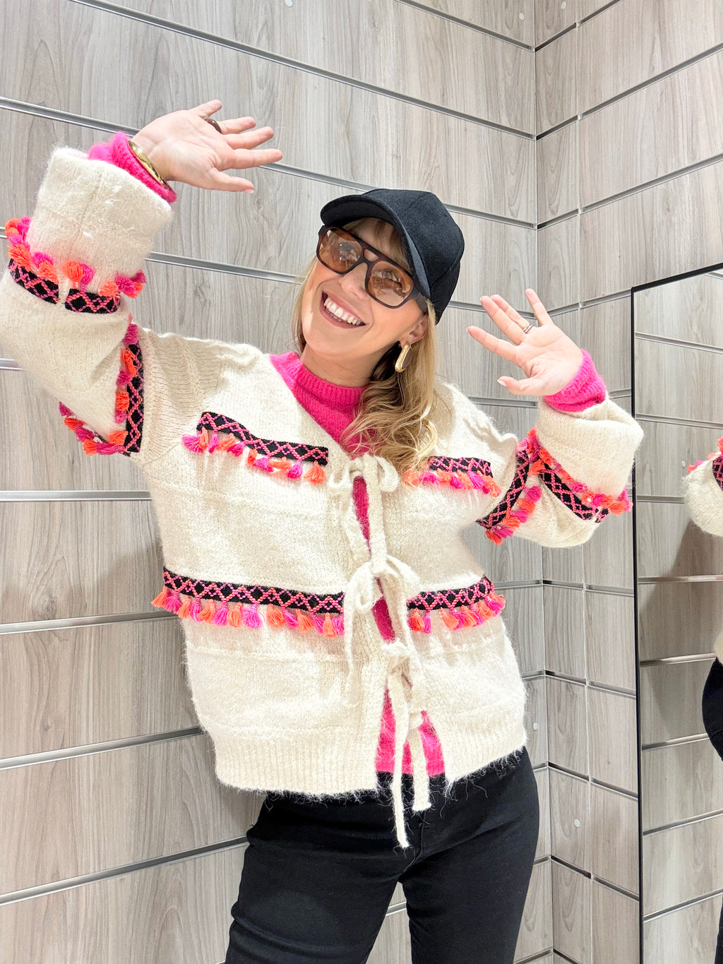 Cardigan Indiana Beige