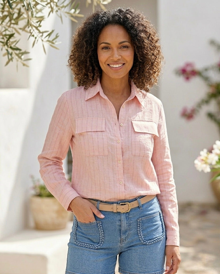 Camisa Rosa