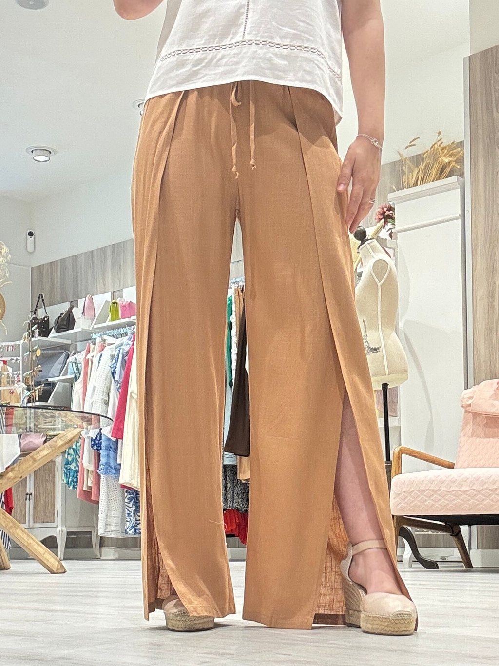 Pantalón Martina Terracota