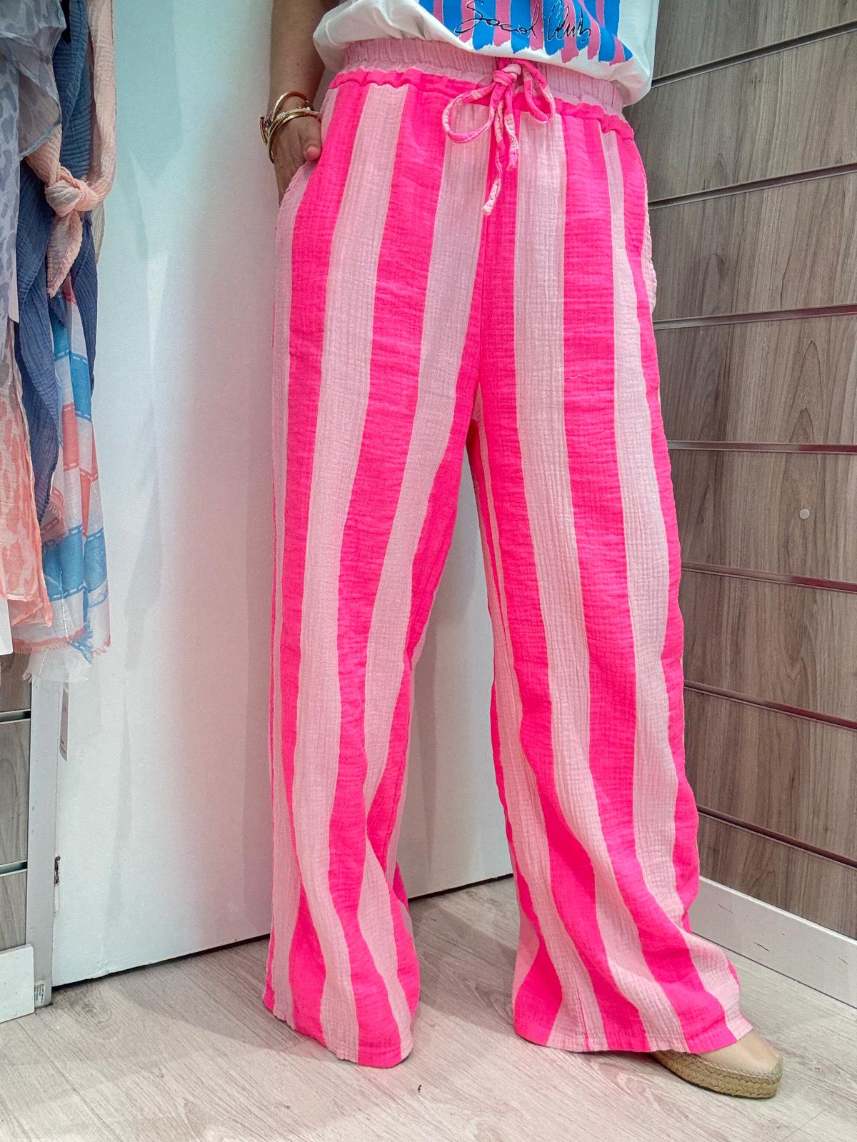 Pantalón Inés Rosa Flúor