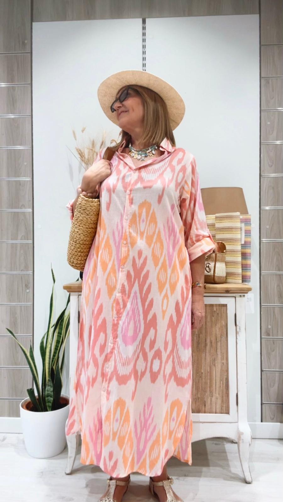 Vestido Italia Rosa
