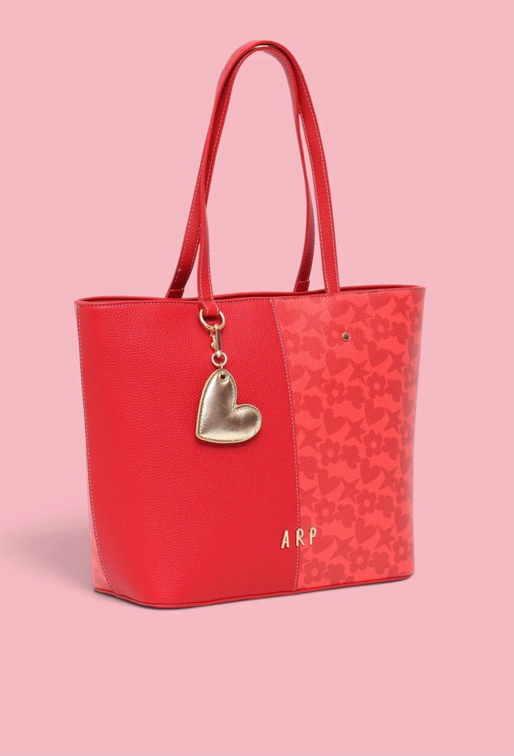 Tote Doble Estampado Rojo – Ágatha Ruiz de la Prada