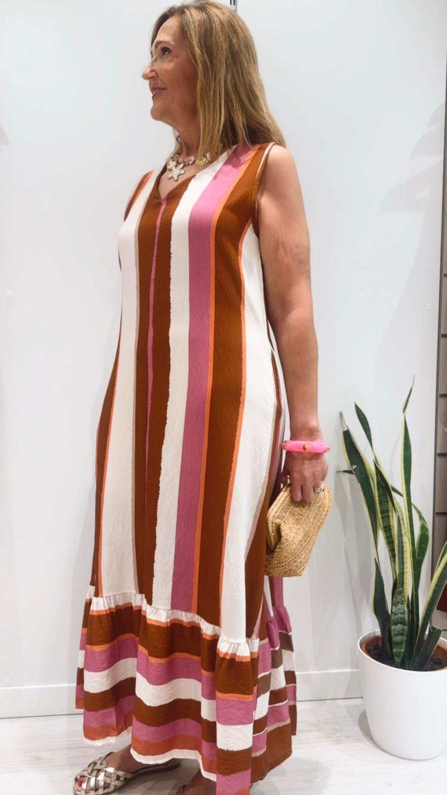 Vestido Maya Rosa