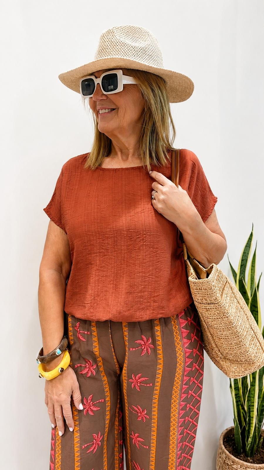 Blusa Asís Teja