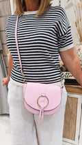Bolso Catalina de Piel Rosa