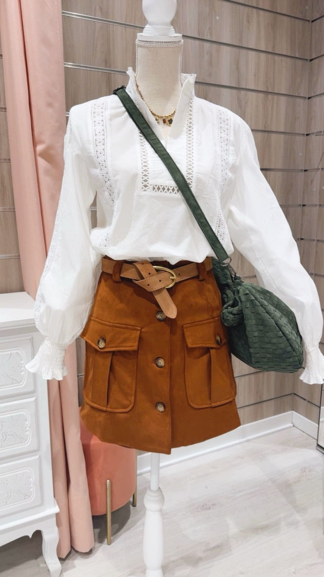 Falda Esperanza Camel