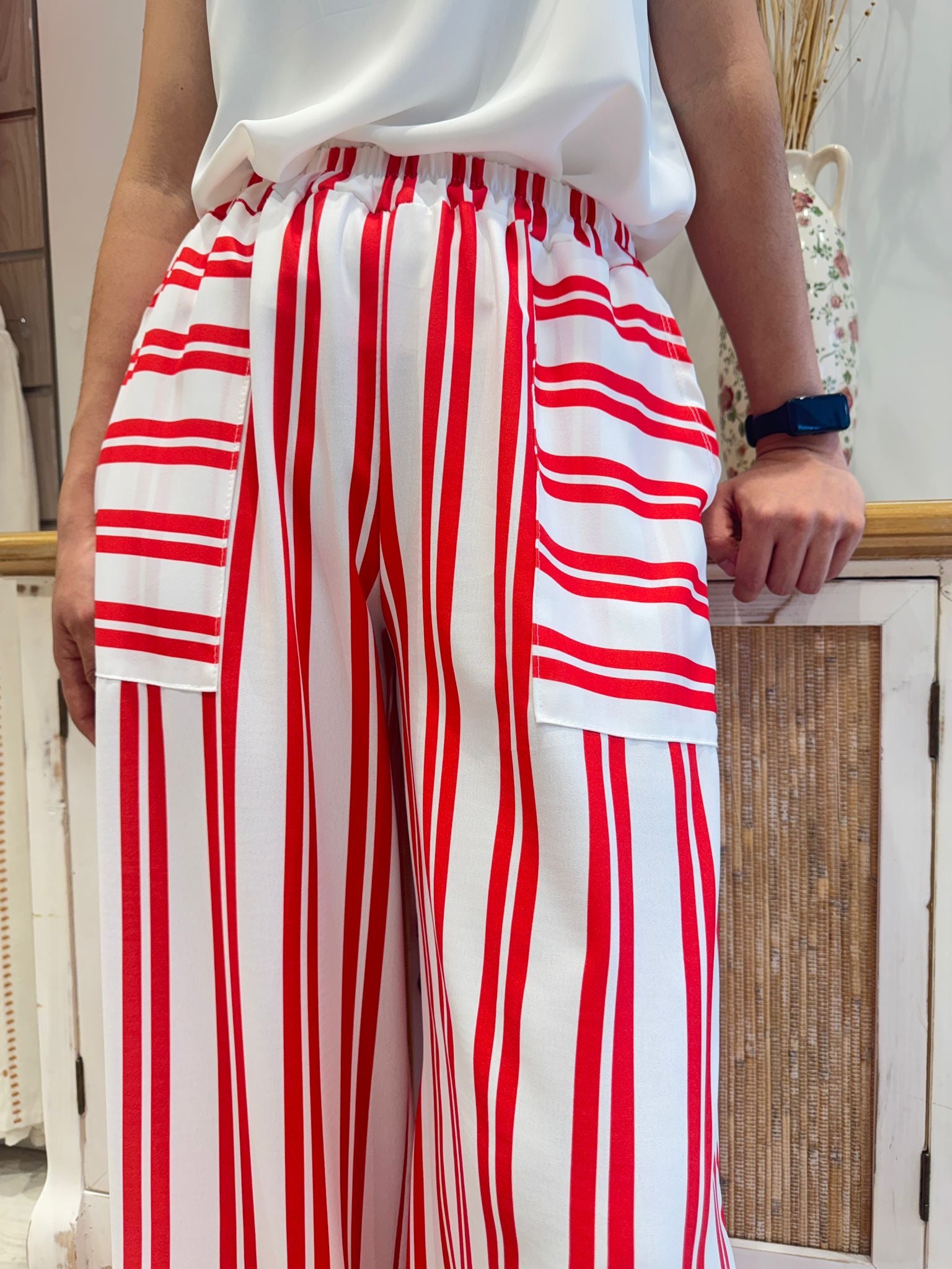 Pantalón Noemí Rojo