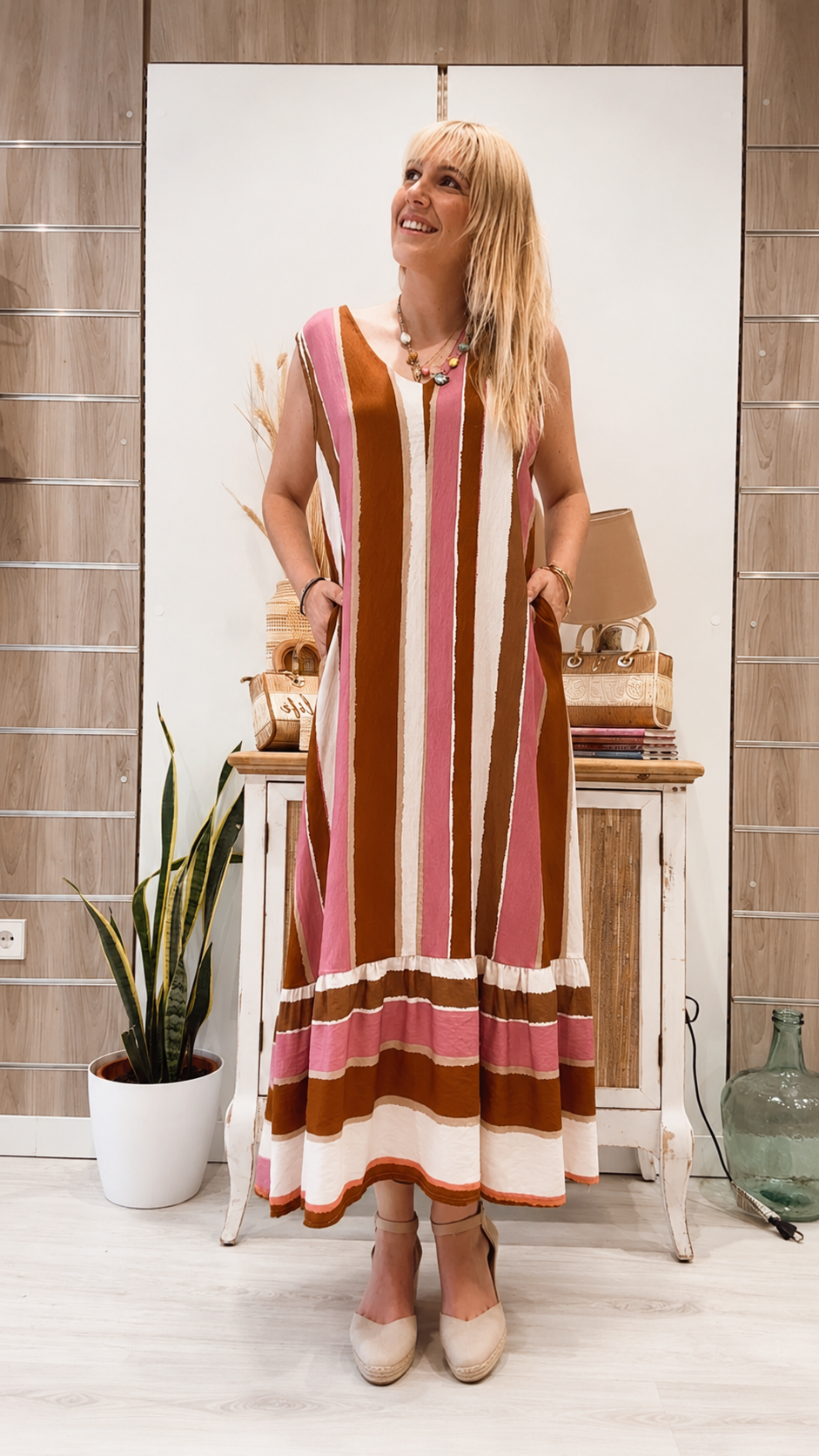 Vestido Maya Rosa