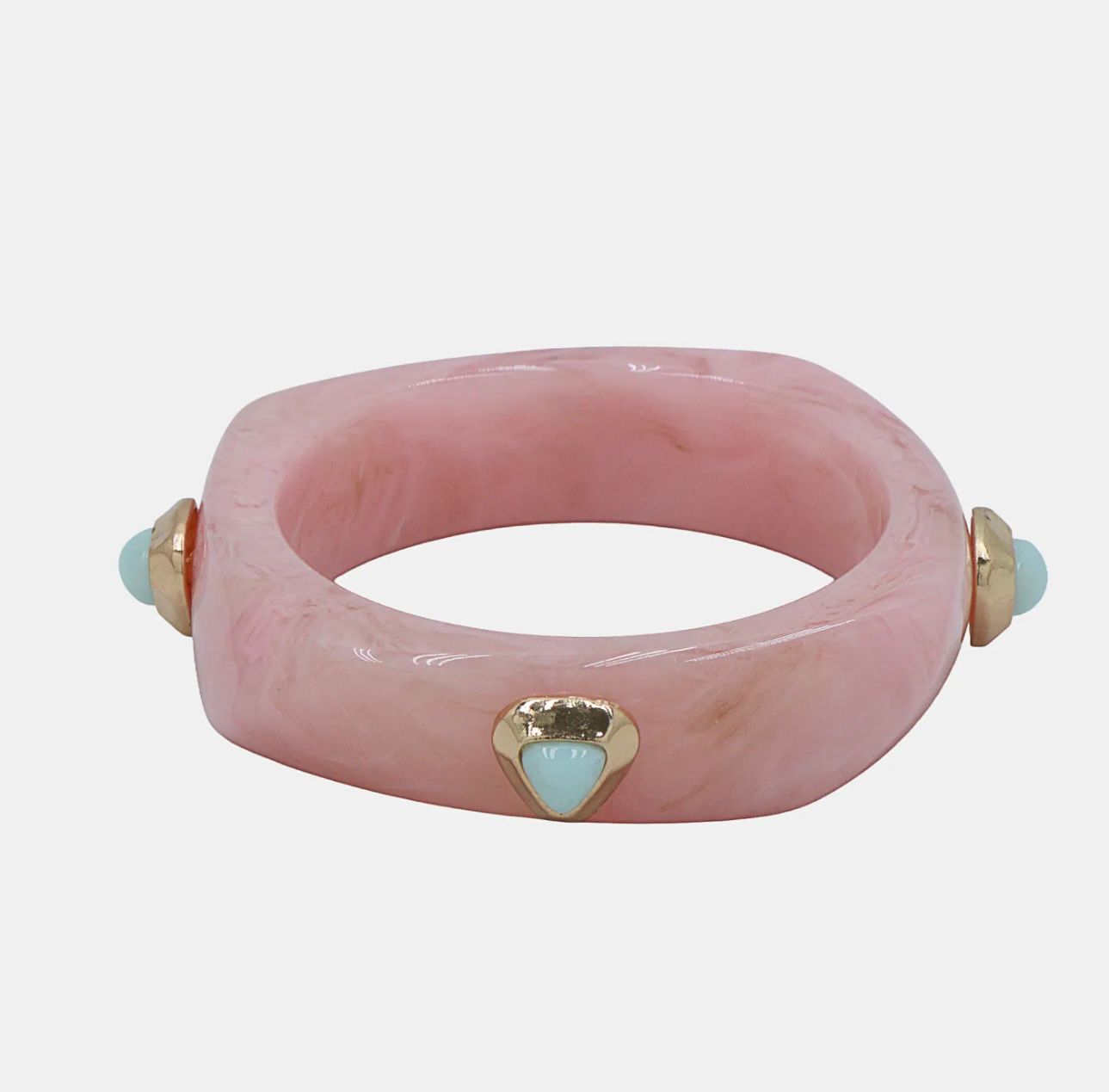 Brazalete Celia Rosa Triángulo