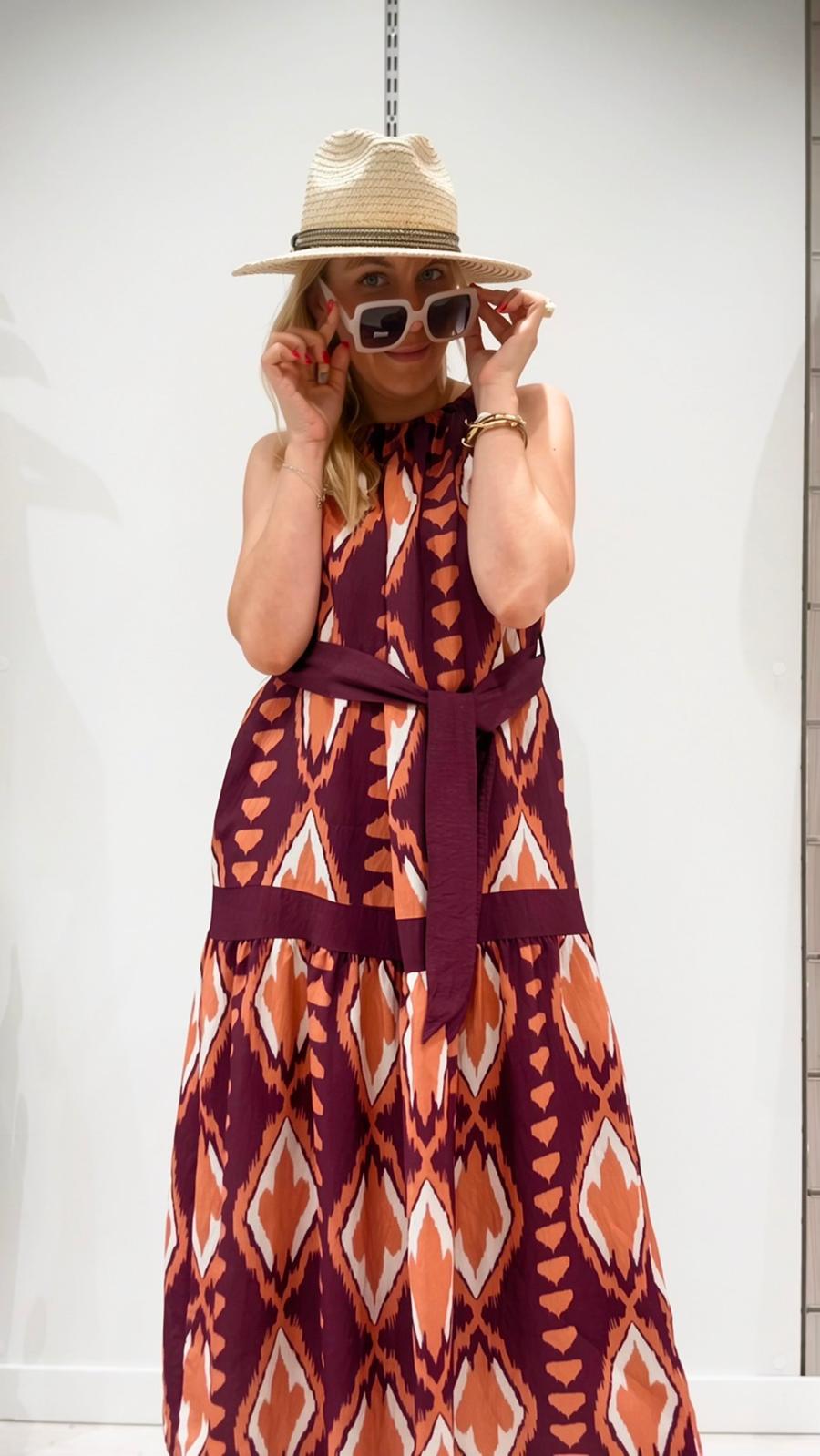 Vestido Alina Burdeos