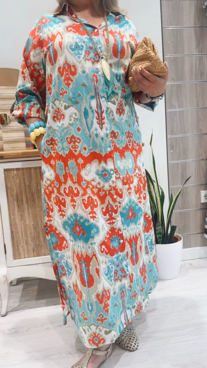Vestido África Rojo