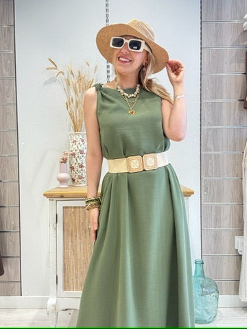 Vestido Susana Kaki