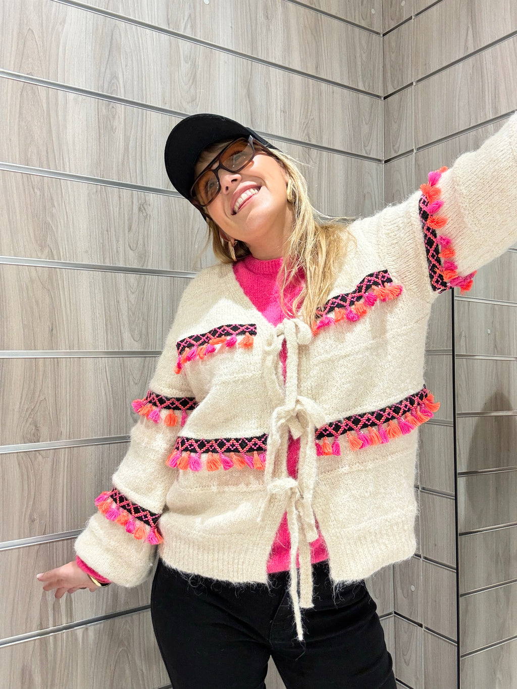 Cardigan Indiana Beige