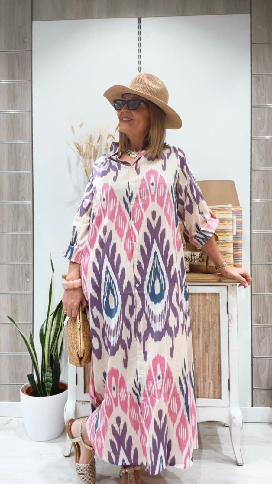 Vestido Italia Morado