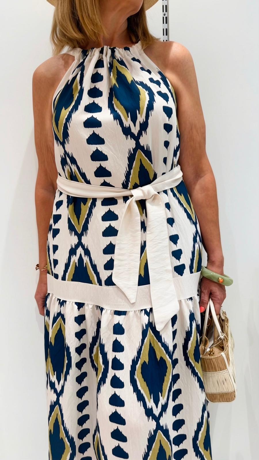 Vestido Alina Beige