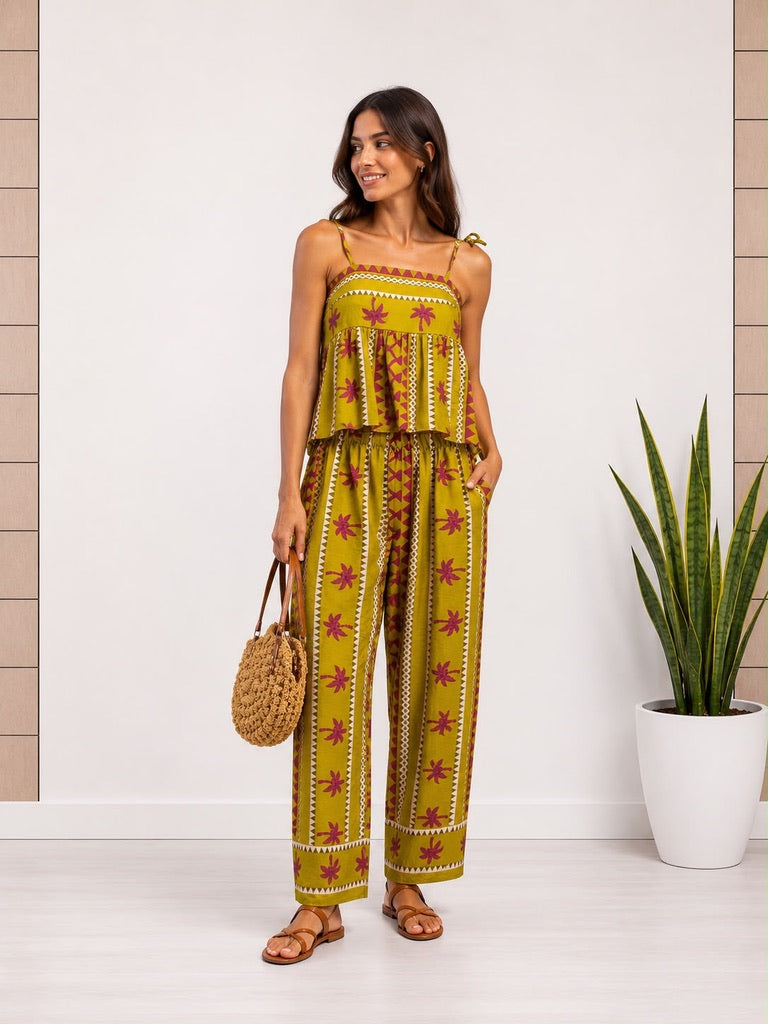 Blusa Loreto Verde Oliva