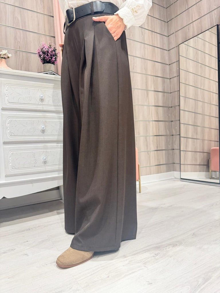 Pantalón Meli Marrón