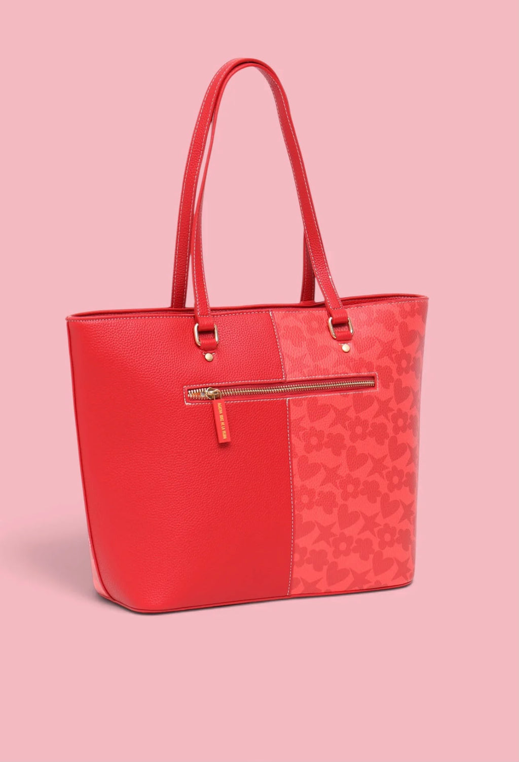 Tote Doble Estampado Rojo – Ágatha Ruiz de la Prada