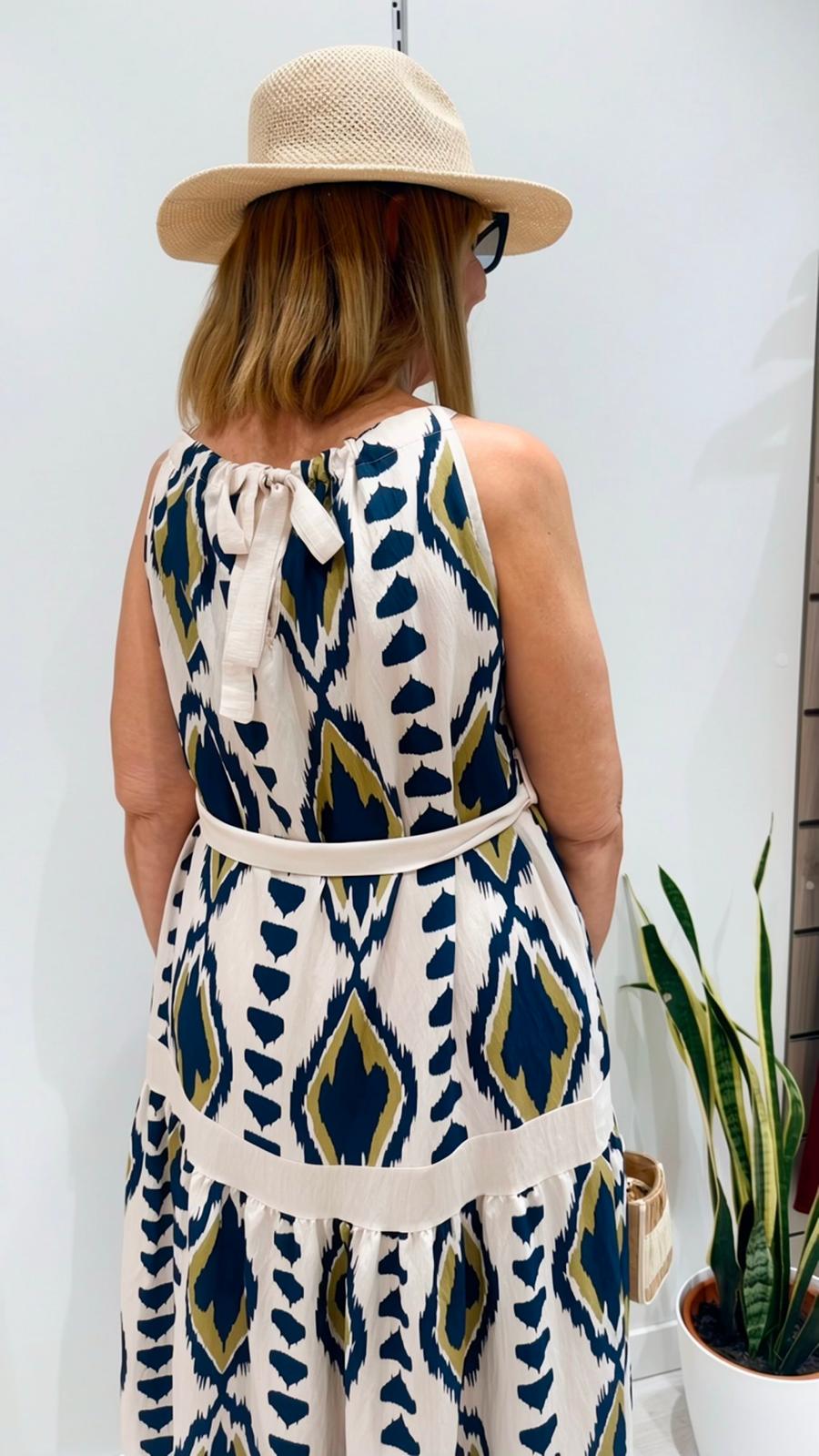 Vestido Alina Beige