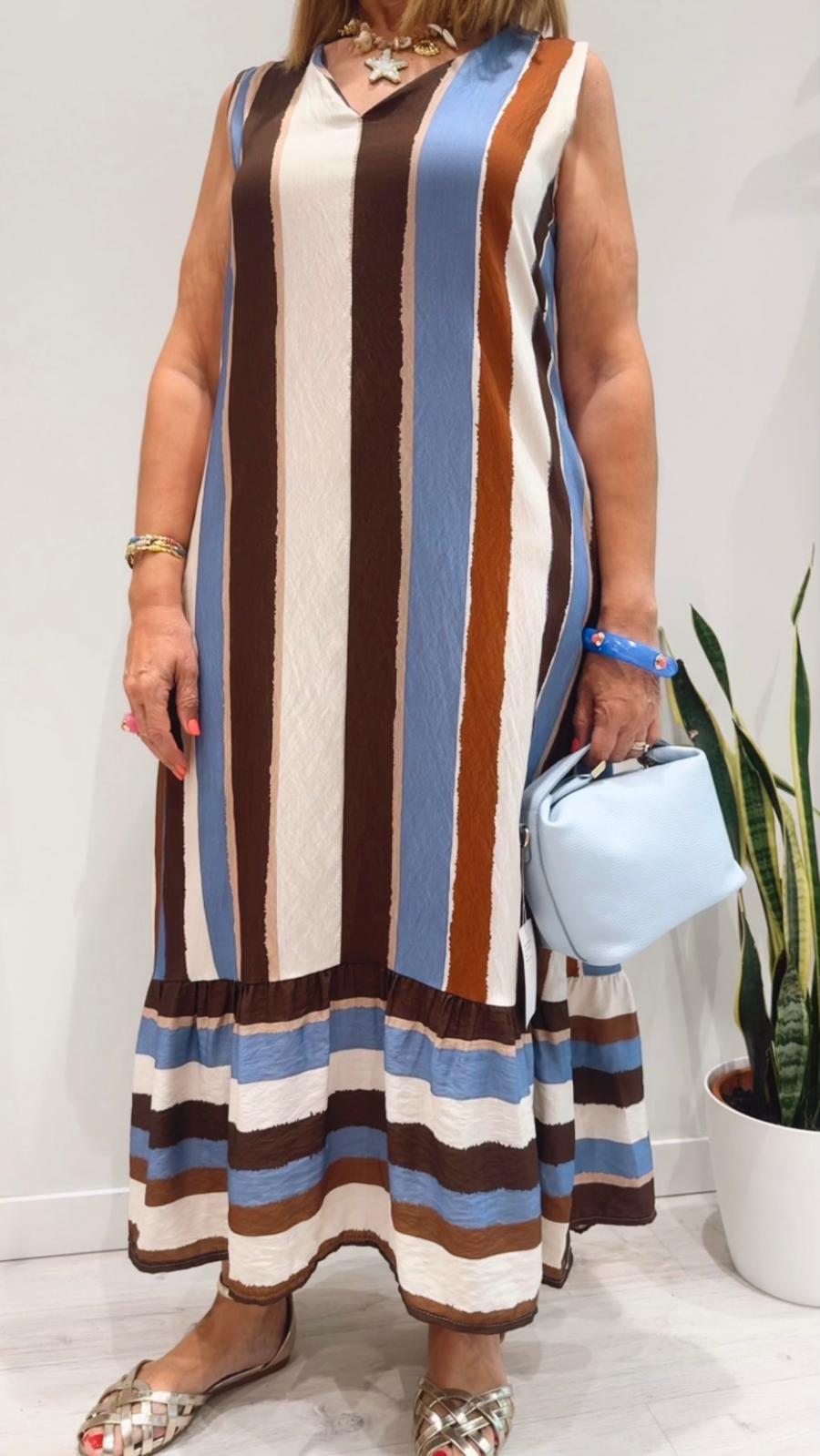 Vestido Maya Azul
