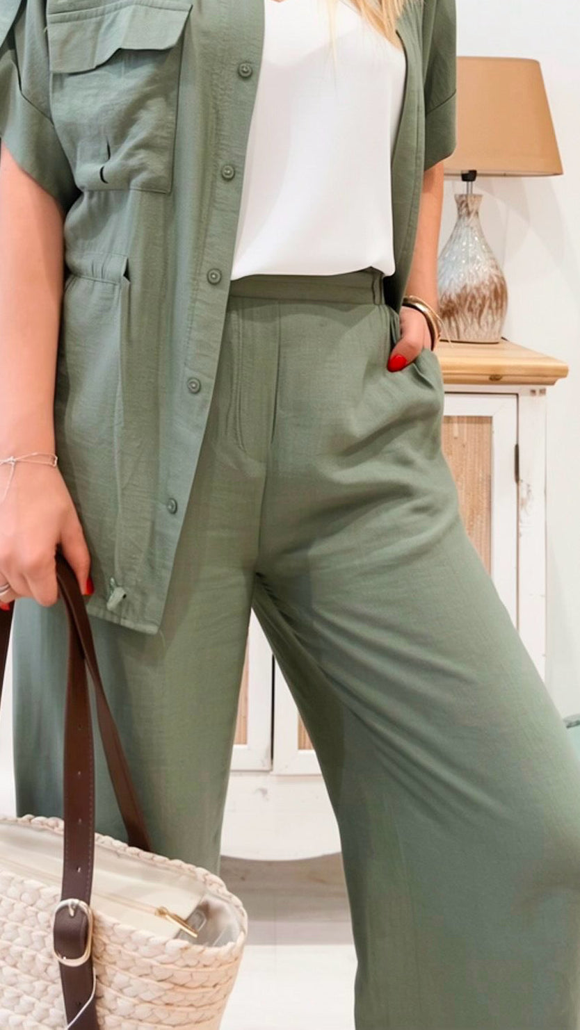 Pantalón Daniela Kaki