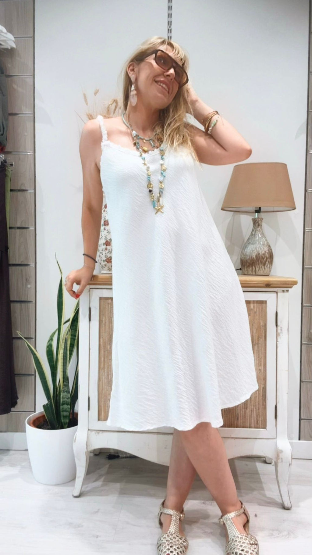 Vestido Mimosa Blanco