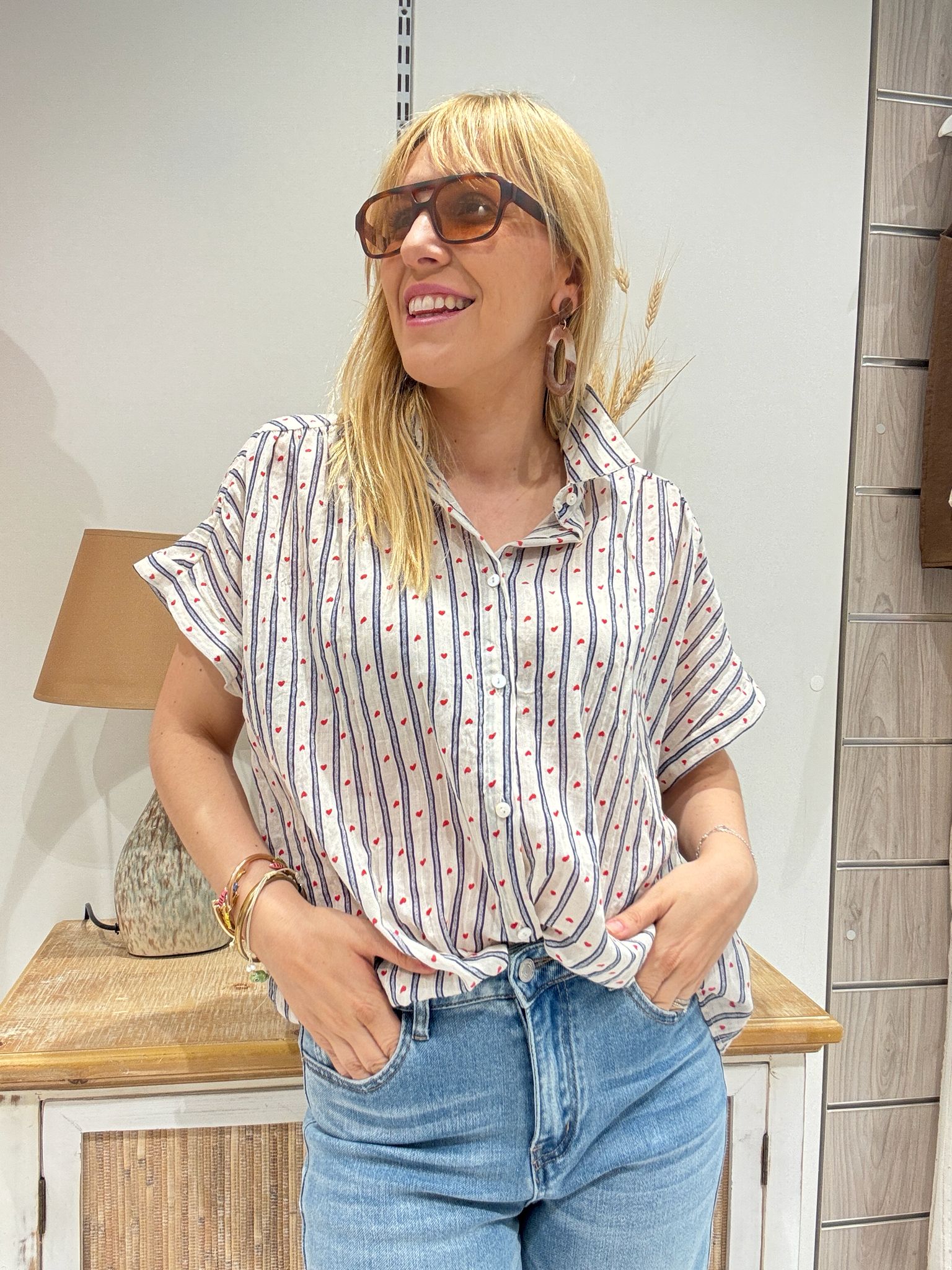 Camisa Laura Azul