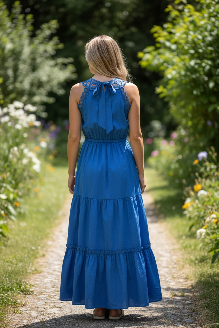 Vestido Esther Azul