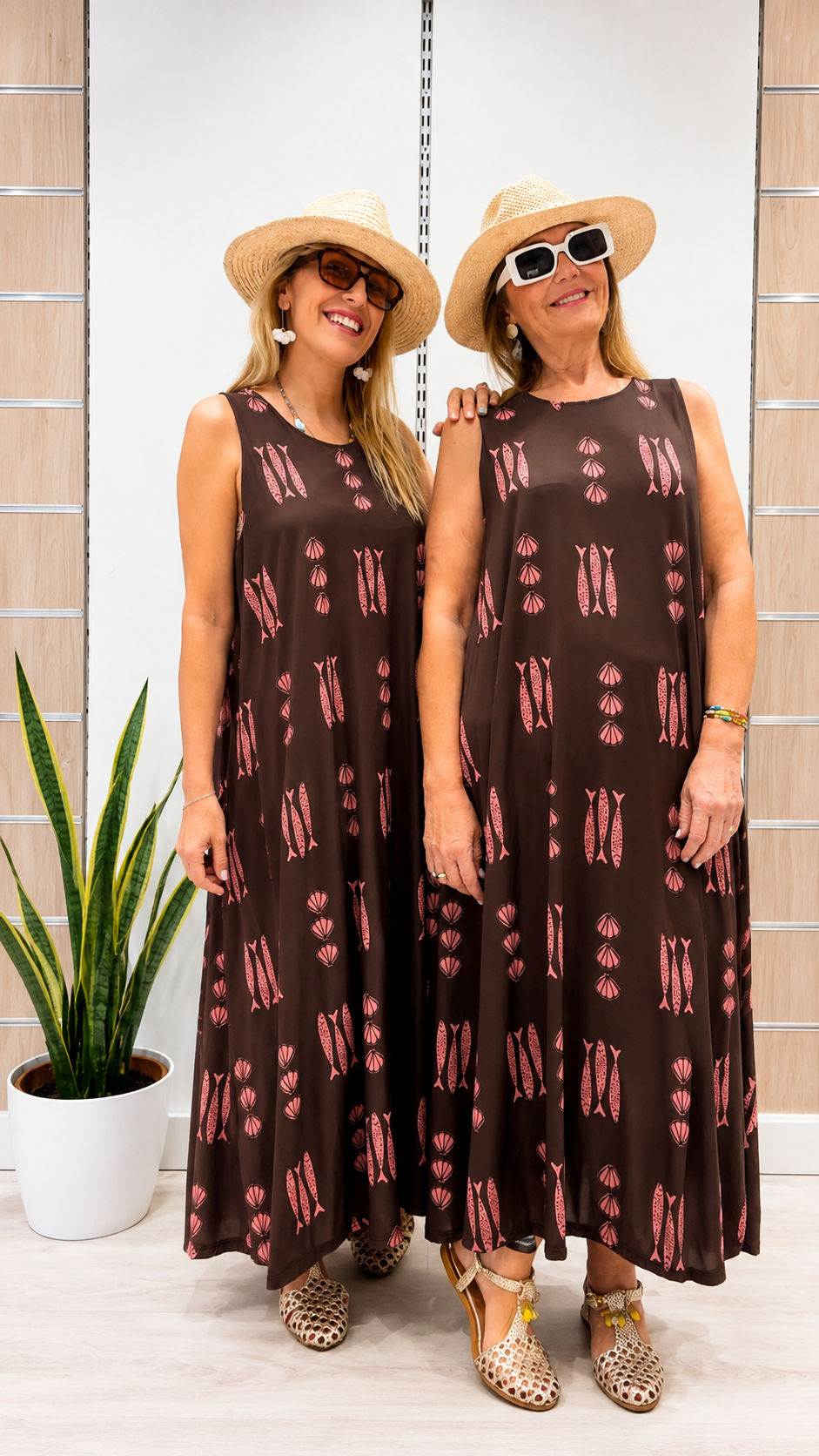Vestido Milán Marrón