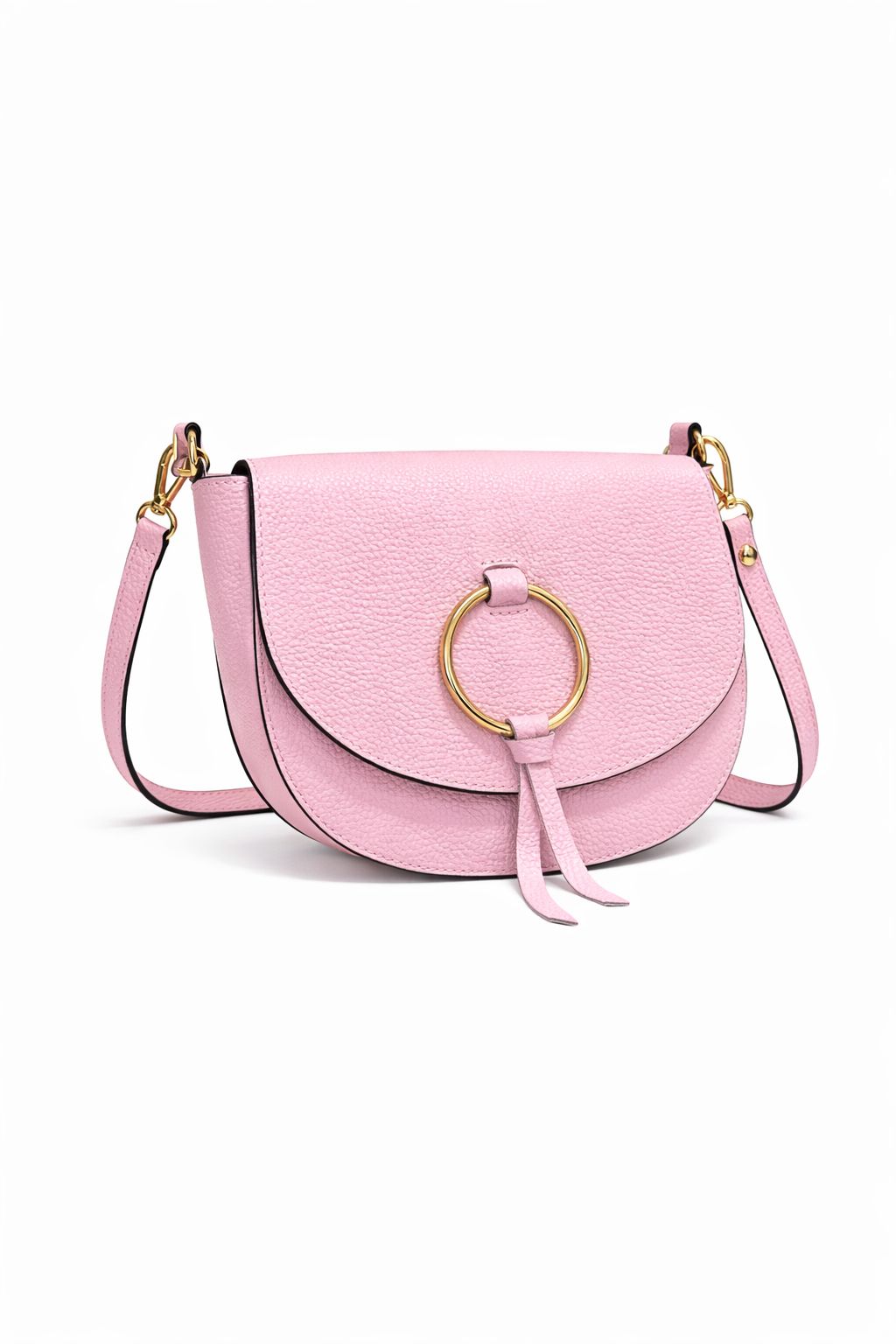 Bolso Catalina de Piel Rosa
