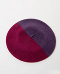 Boina de lana bicolor Cherry – Le Munir